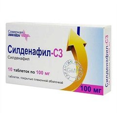 СИЛДЕНАФИЛ таблетки - инструкция по применению, цена.