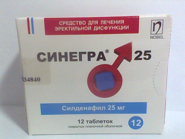 Силденафил - инструкция по применению, купить таблетки.