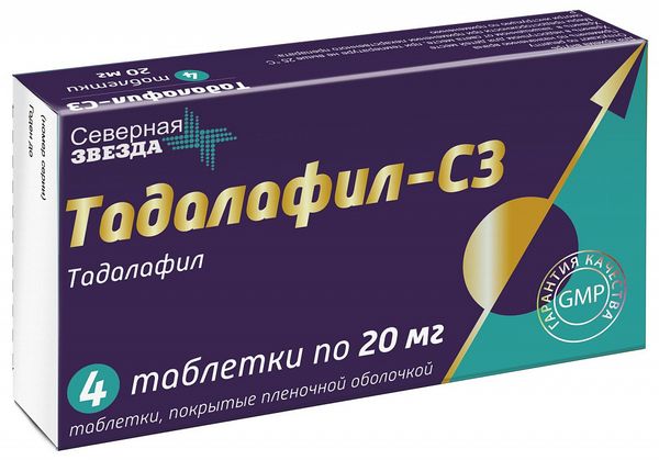 Тадалафил — инструкция по применению, дозы, побочные действия.